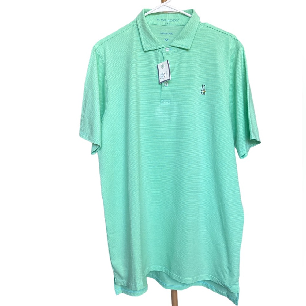 THE SHOTGUN START & B.
DRADDY | JIMMY SPORT POLO -
SEAGLASS